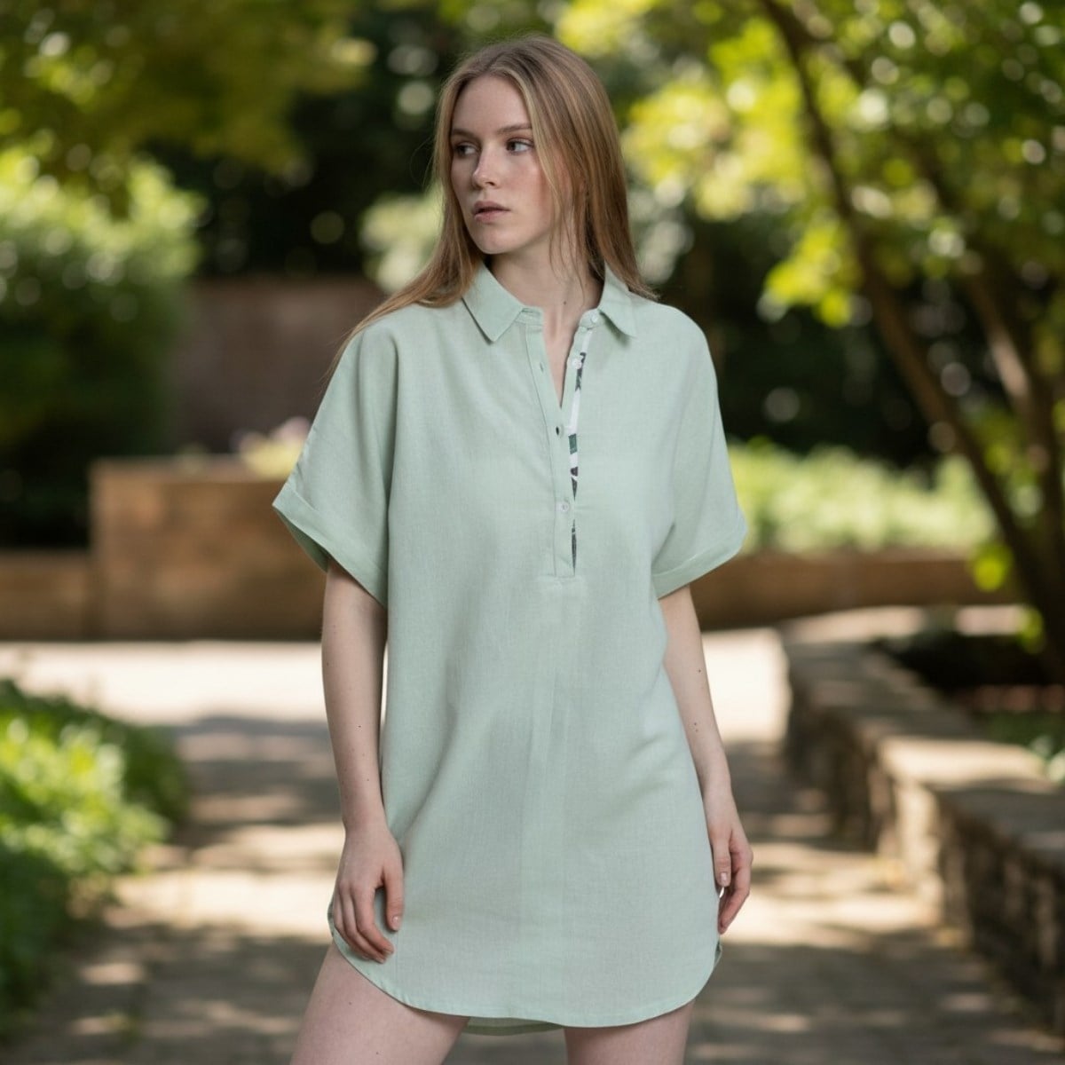 Mine Blouse Mint Green