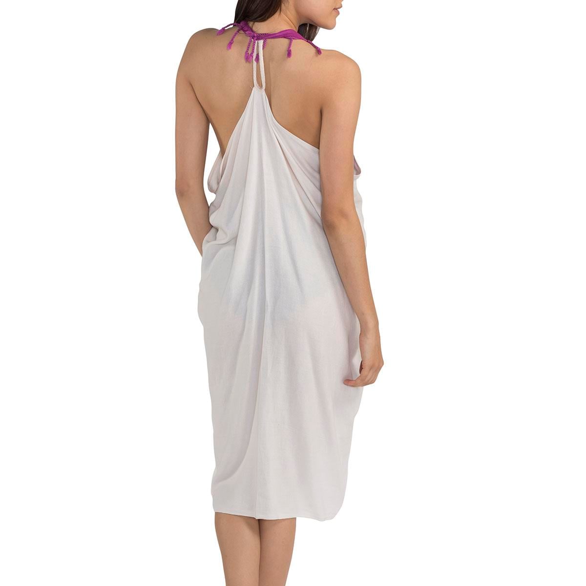 Minzi Pareo Natural - Light Purple