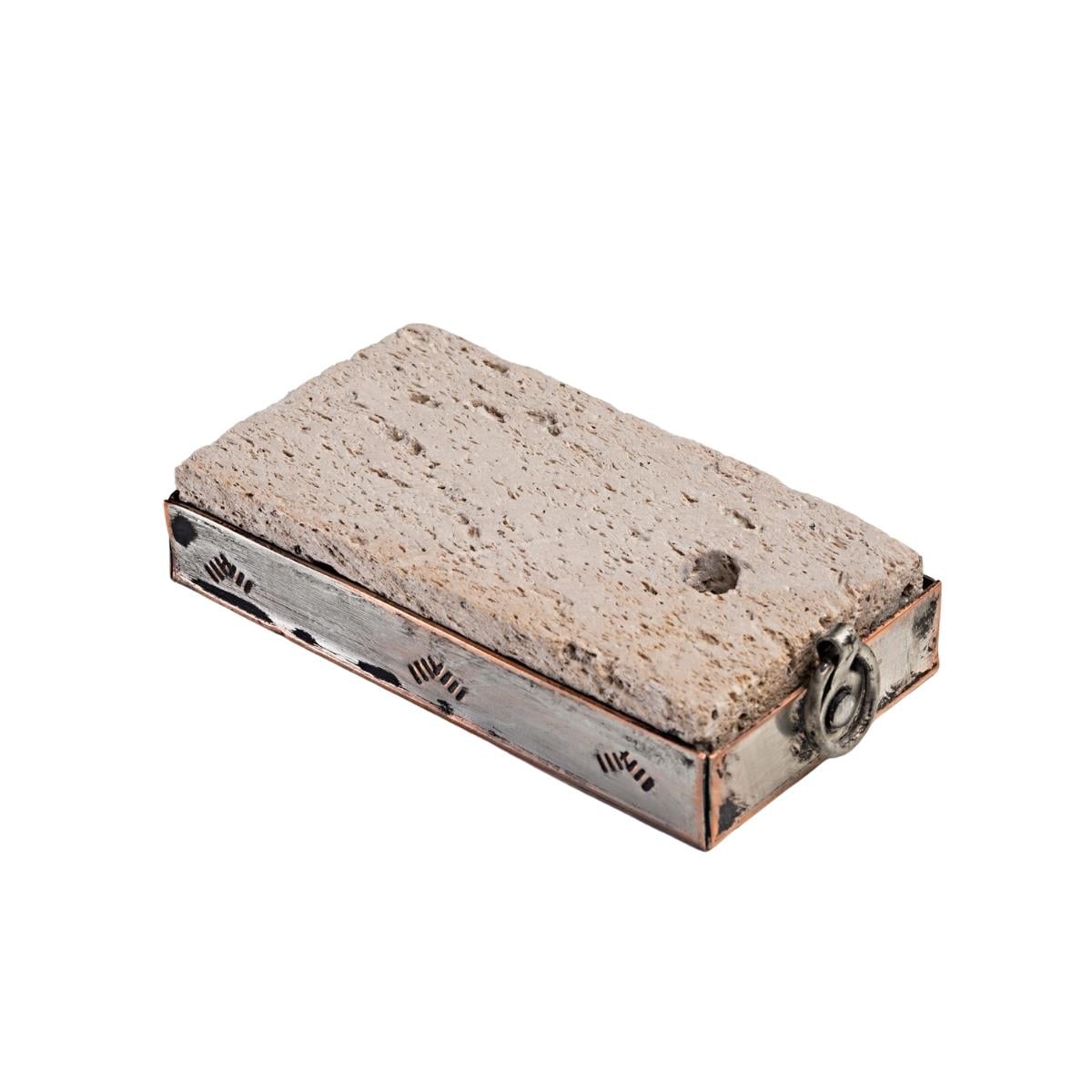 Copper Plated Pumice Stone Copper