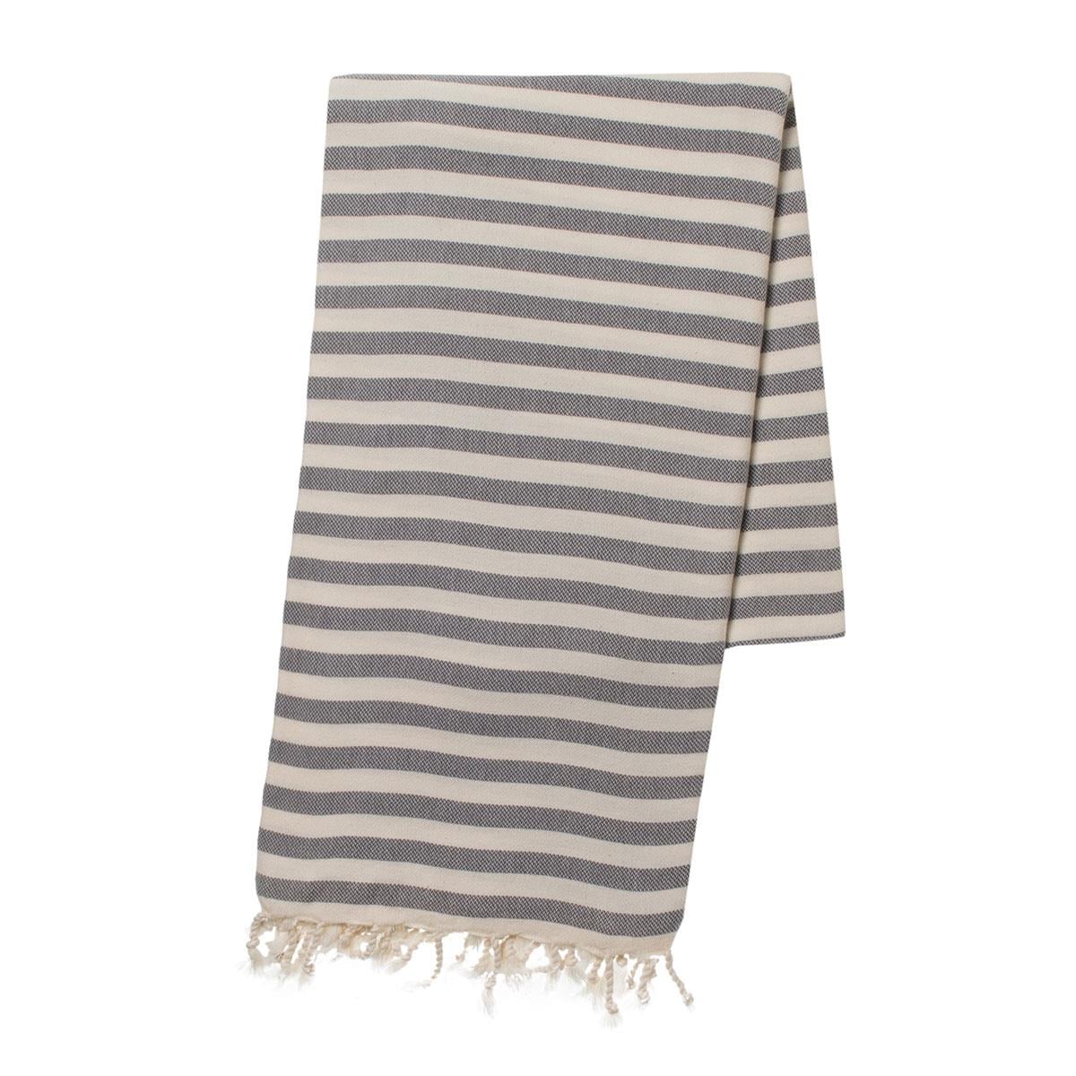 Santuri Peshtemal Dark Grey