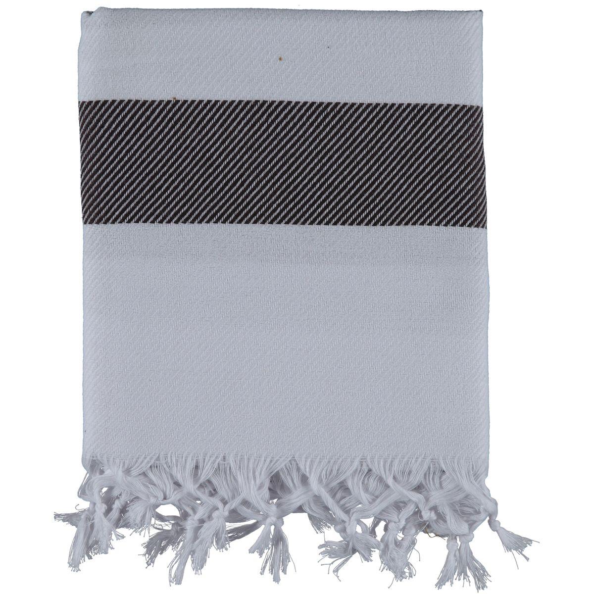 Soho Peshtemal White - Brown