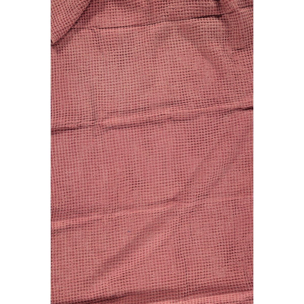 Stone Waffle Throw Dusty Rose