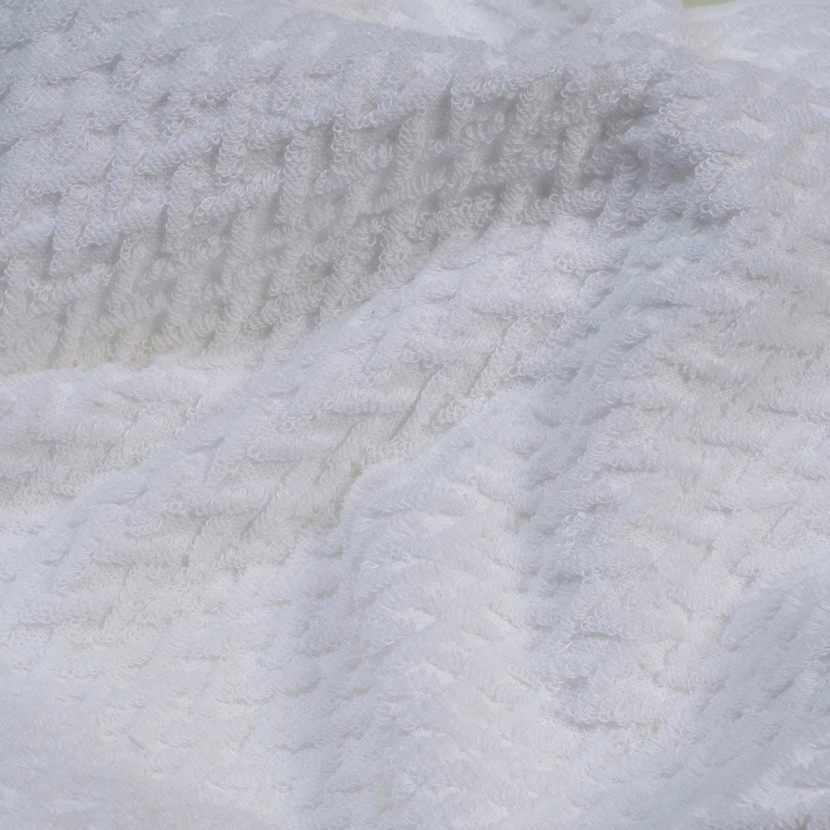 Zigzag Towel White