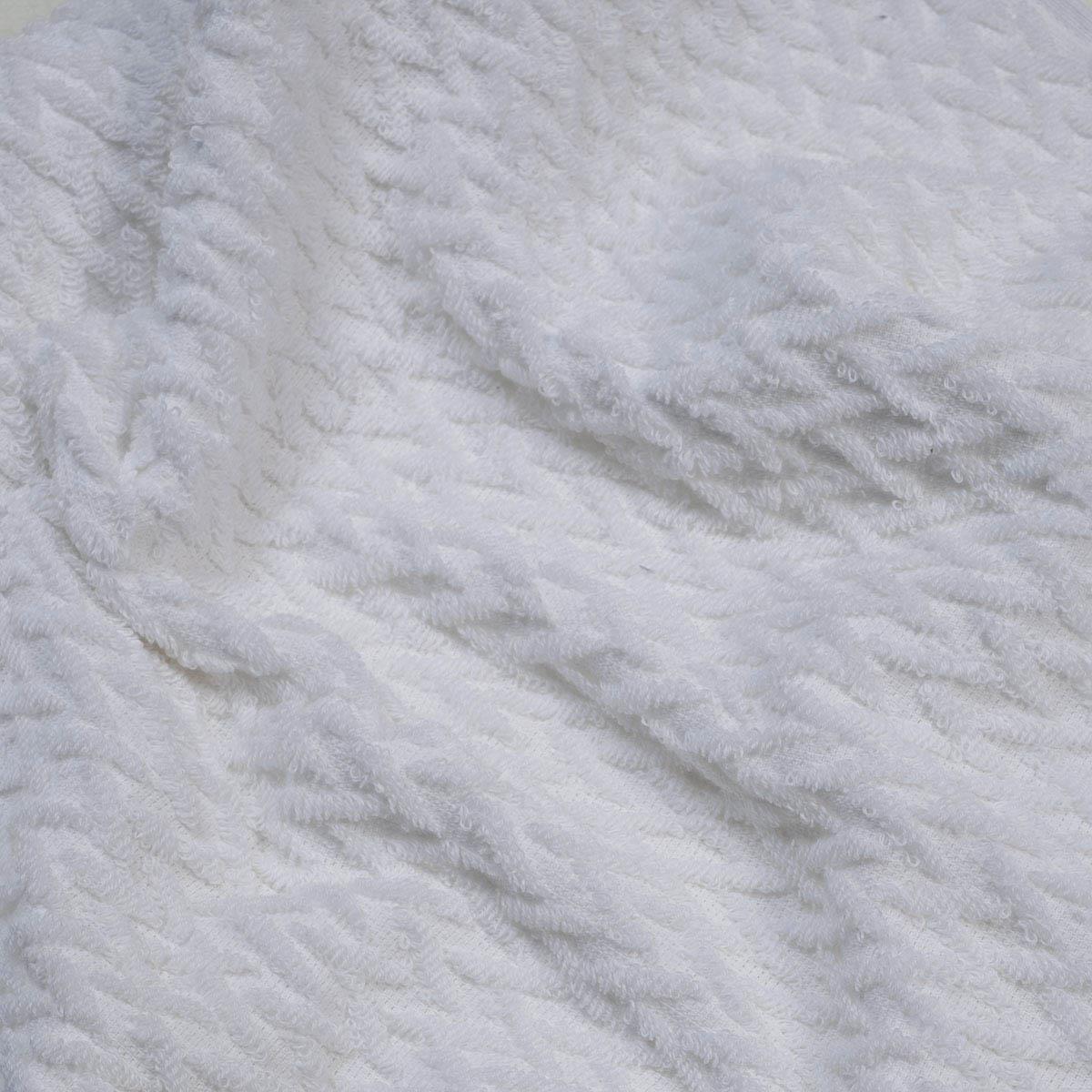 Zigzag Towel White