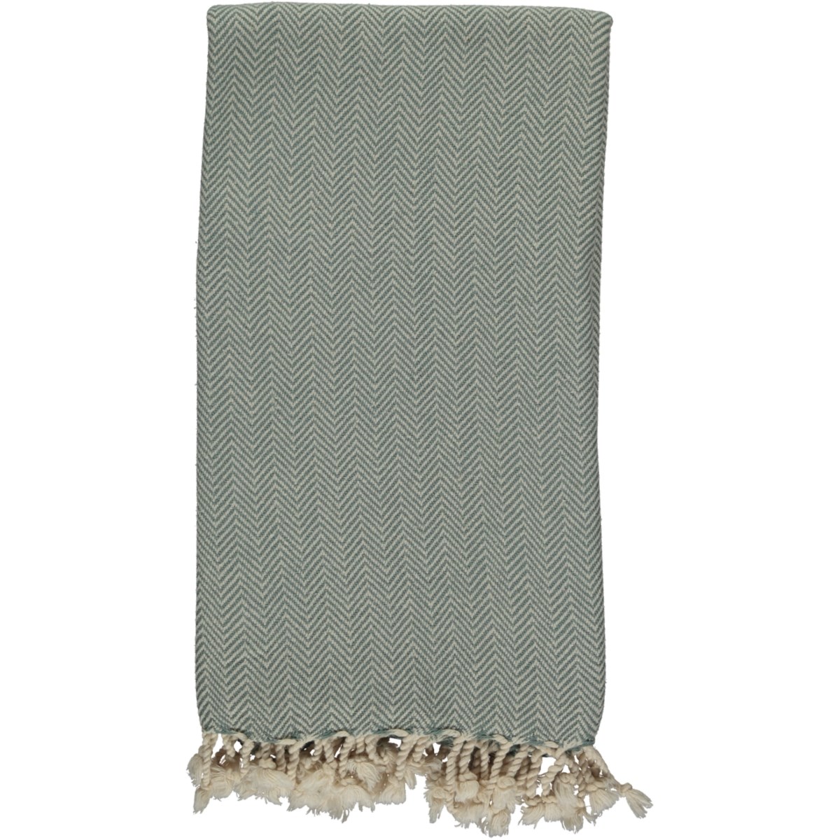 Zigzag Peshtemal Almond Green