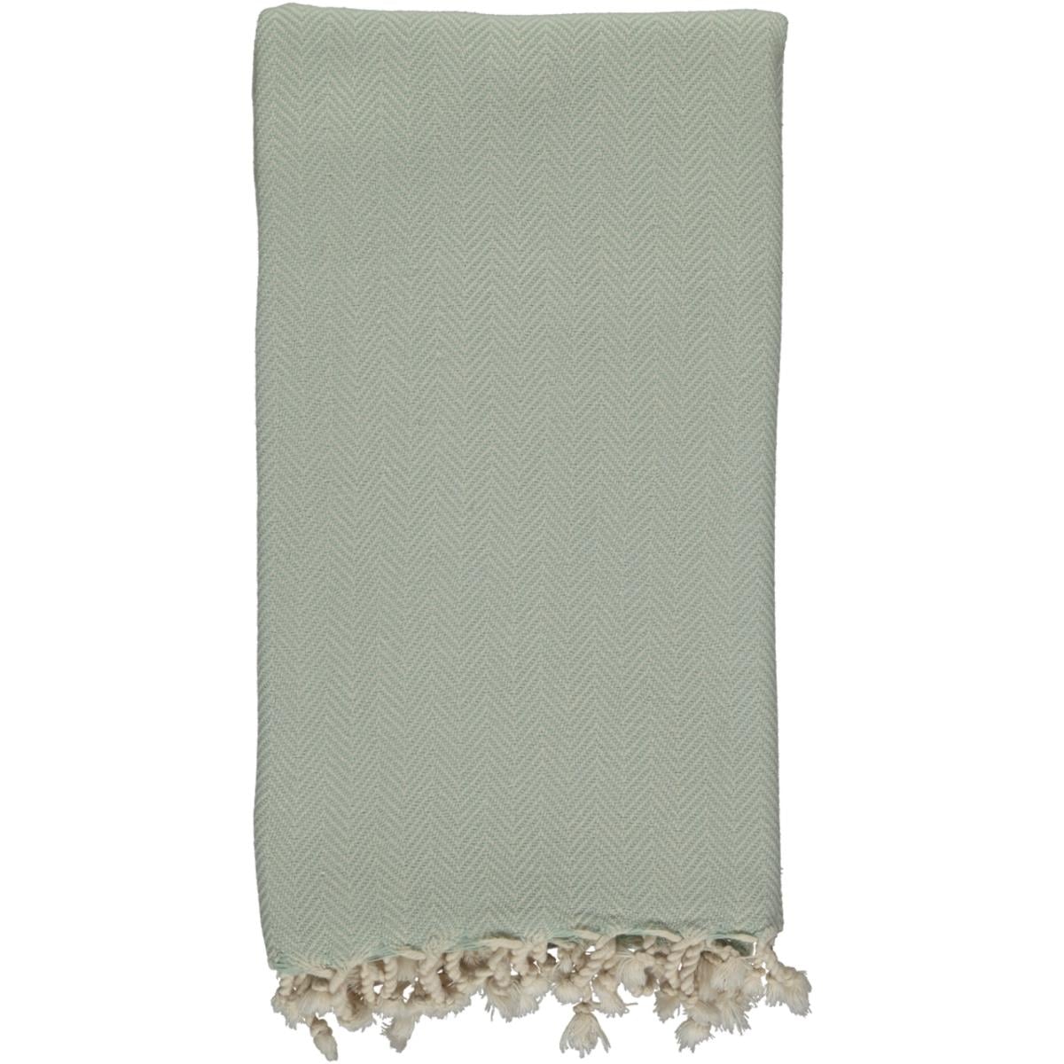 Zigzag Peshtemal Mint Green