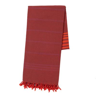 Alkiz Peshtemal Navy - Royal Blue - Orange