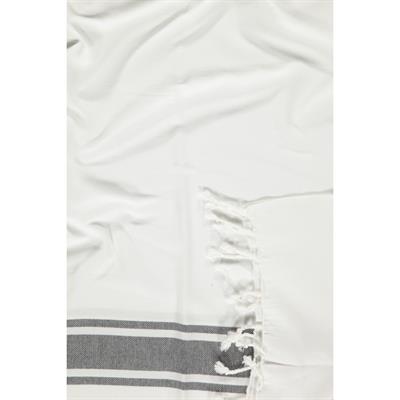 Arya Peshtemal White - Black