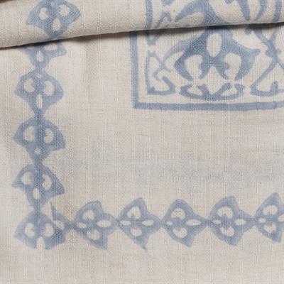 Ayana Throw Natural - Blue