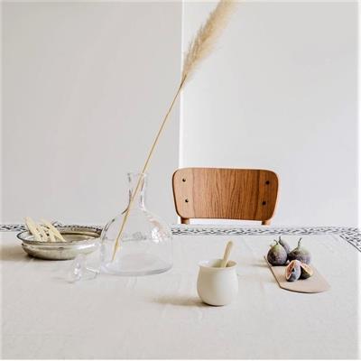 Ayana Throw Natural - Black