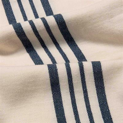 Bath & Beach Towel Krem Sultan Peshtemal Natural - Navy