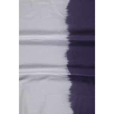 Tie Dye Peshtemal White - Dark Purple