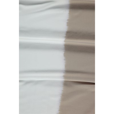 Tie Dye Peshtemal White - Taupe