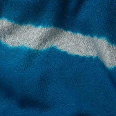 Tie Dye Peshtemal Petrol Blue