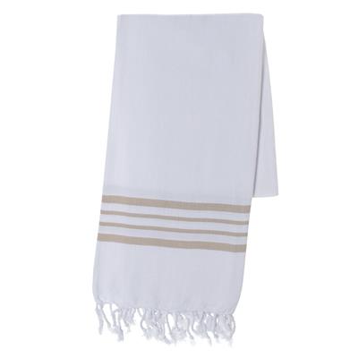 White Sultan Peshtemal White - Beige