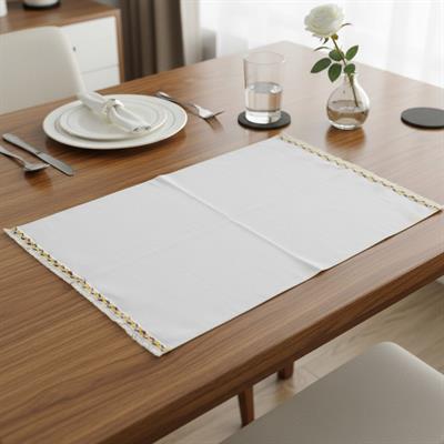 BY139 Table Mat White