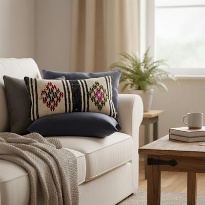 Cicim Kelim Cushion Cover Multi Color 01