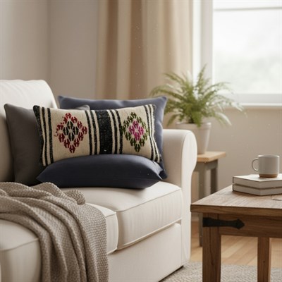 Cicim Kelim Cushion Cover Multi Color 01