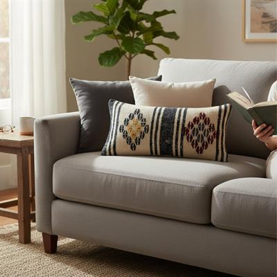 Cicim Kelim Cushion Cover Multi Color 06