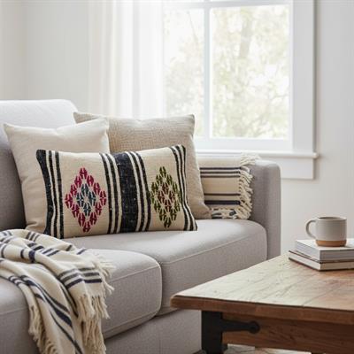 Cicim Kelim Cushion Cover Multi Color 10