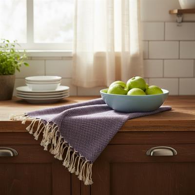 Dama Peshkir Dark Purple