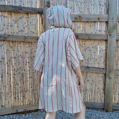 Denis With Hood Tunic Fuchsia