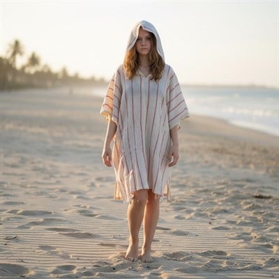 Denis With Hood Tunic Fuchsia