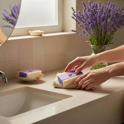 Rectangle Soap Lavender