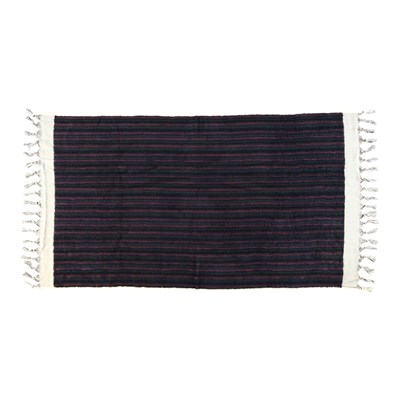 Vertically Striped Towel Bordeaux - Green