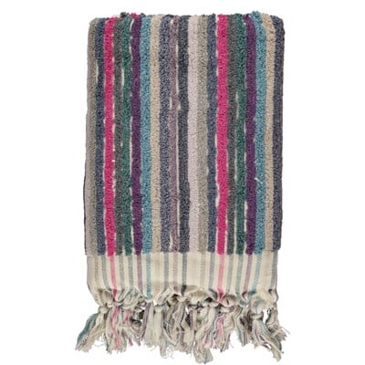 Vertically Striped Towel Multi Color 03