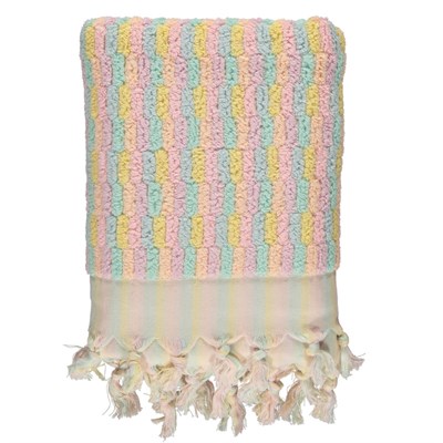 Vertically Striped Towel Multi Color 05