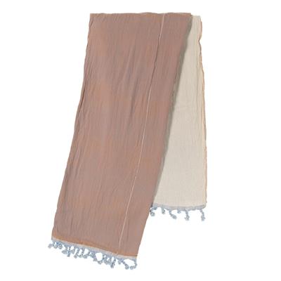 Double Peshtemal Orange - Blue