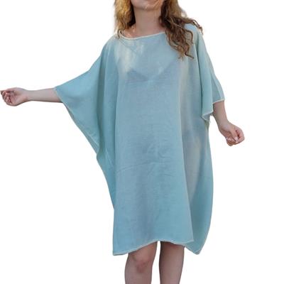 Simple Stitched Tunic Mint Green