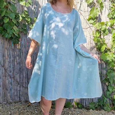 Simple Stitched Tunic Mint Green