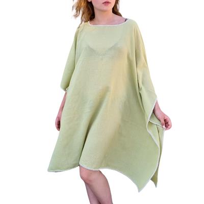 Simple Stitched Tunic Green
