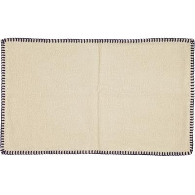 Hand Towel Stitched Peshkir Natural - Dark Purple