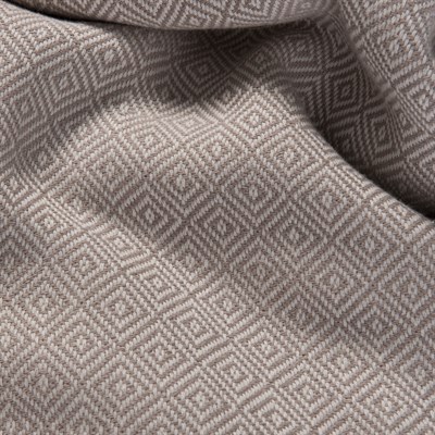 Diamond Throw Taupe
