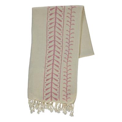 Gazel Peshtemal Natural - Dusty Rose