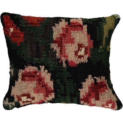 Rose Kelim Cushion Cover Multi Color 04