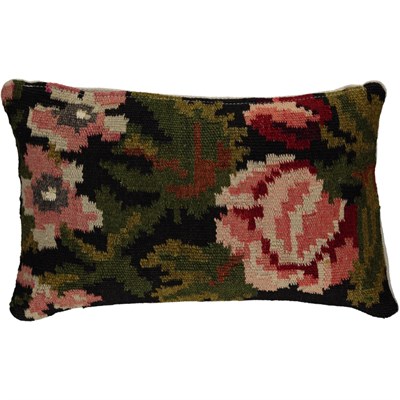 Rose Kelim Cushion Cover Multi Color 08