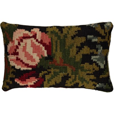 Rose Kelim Cushion Cover Multi Color 09