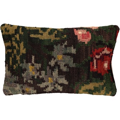 Rose Kelim Cushion Cover Multi Color 26