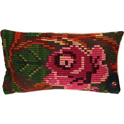 Rose Kelim Cushion Cover Multi Color 33