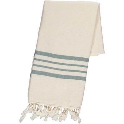 Hand Towel Krem Sultan Peshkir Natural - Almond Green