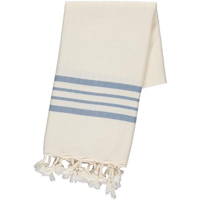Hand Towel Krem Sultan Peshkir Natural - Air Blue