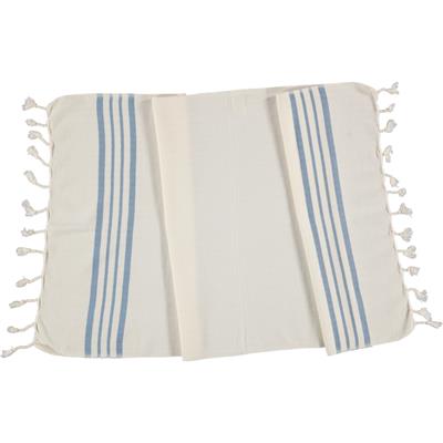 Hand Towel Krem Sultan Peshkir Natural - Air Blue