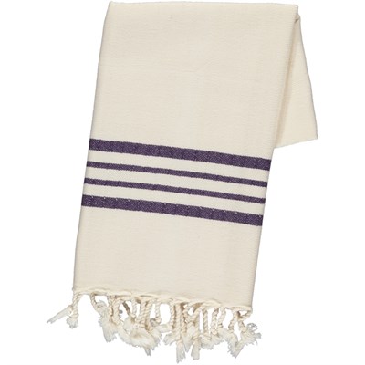 Hand Towel Krem Sultan Peshkir Natural - Dark Grey