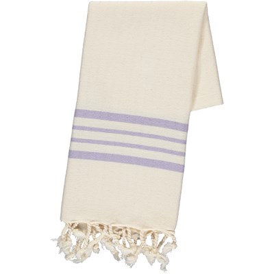 Hand Towel Krem Sultan Peshkir Natural - Lilac