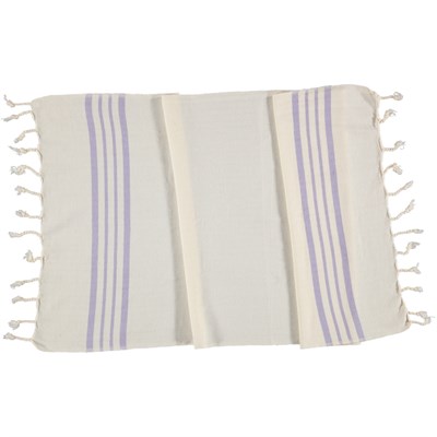 Hand Towel Krem Sultan Peshkir Natural - Lilac