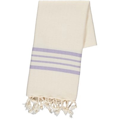 Hand Towel Krem Sultan Peshkir Natural - Lilac